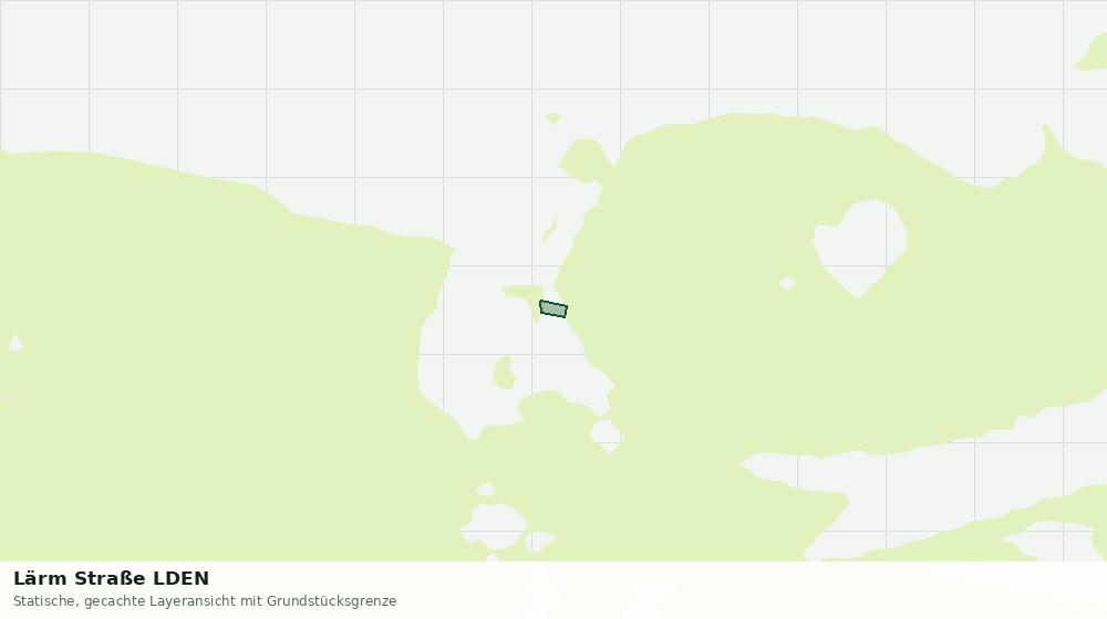 Statische Kartenansicht: Lärm Straße LDEN