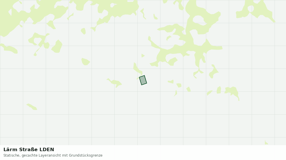 Statische Kartenansicht: Lärm Straße LDEN