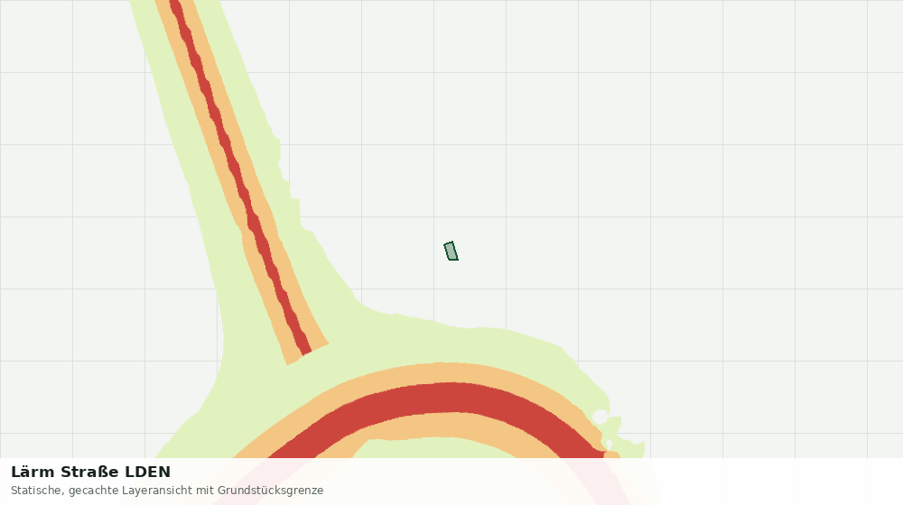 Statische Kartenansicht: Lärm Straße LDEN