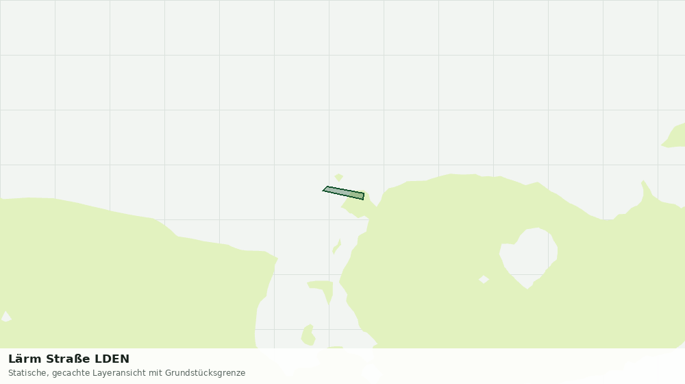 Statische Kartenansicht: Lärm Straße LDEN