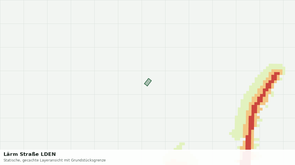 Statische Kartenansicht: Lärm Straße LDEN
