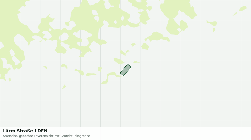 Statische Kartenansicht: Lärm Straße LDEN