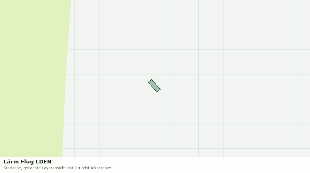 Statische Kartenansicht: Lärm Flug LDEN