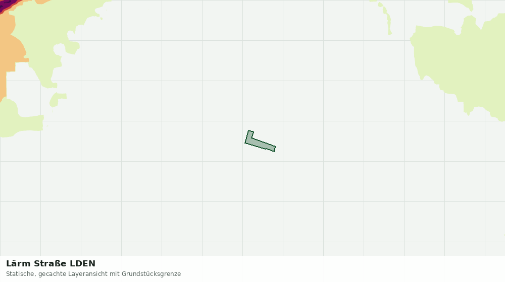 Statische Kartenansicht: Lärm Straße LDEN