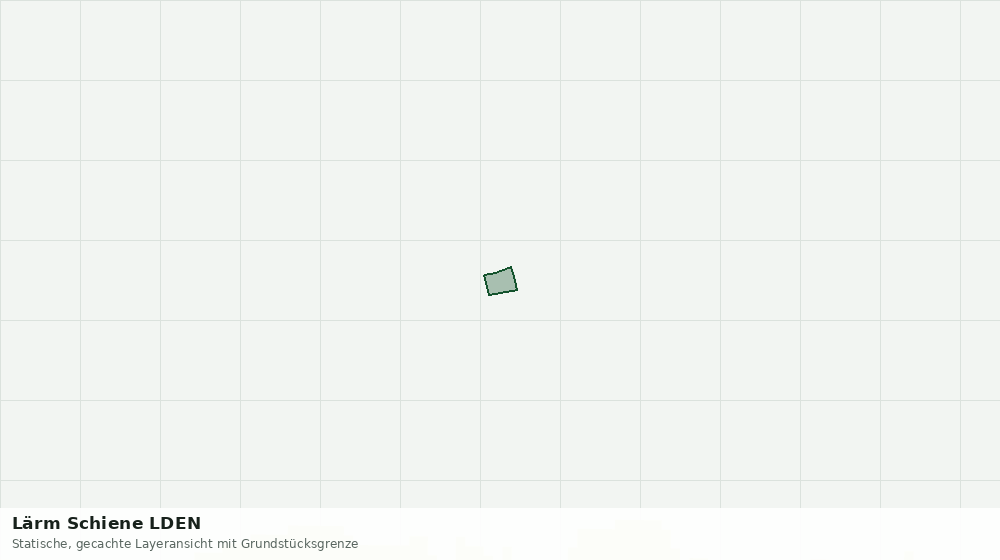 Statische Kartenansicht: Lärm Schiene LDEN