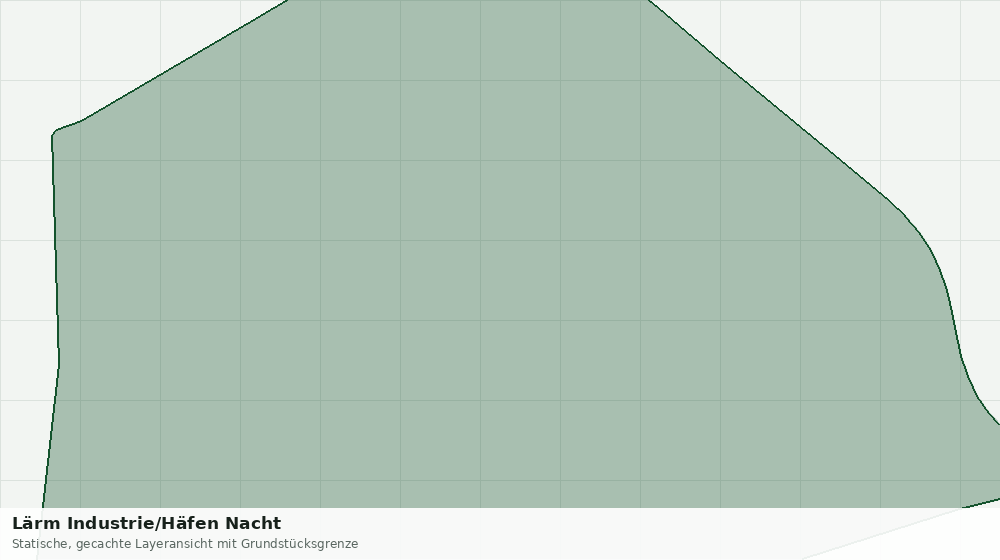 Statische Kartenansicht: Lärm Industrie/Häfen Nacht