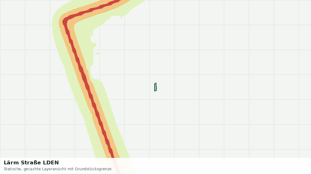 Statische Kartenansicht: Lärm Straße LDEN