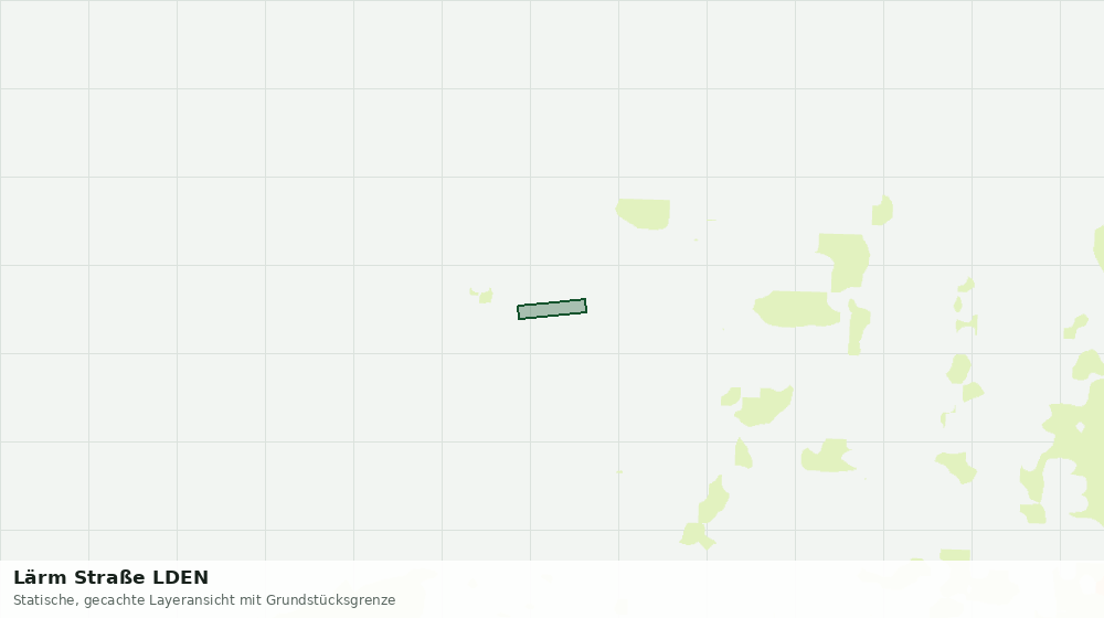 Statische Kartenansicht: Lärm Straße LDEN
