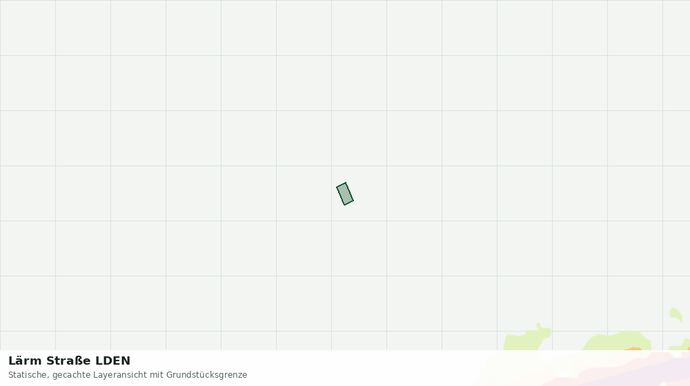 Statische Kartenansicht: Lärm Straße LDEN