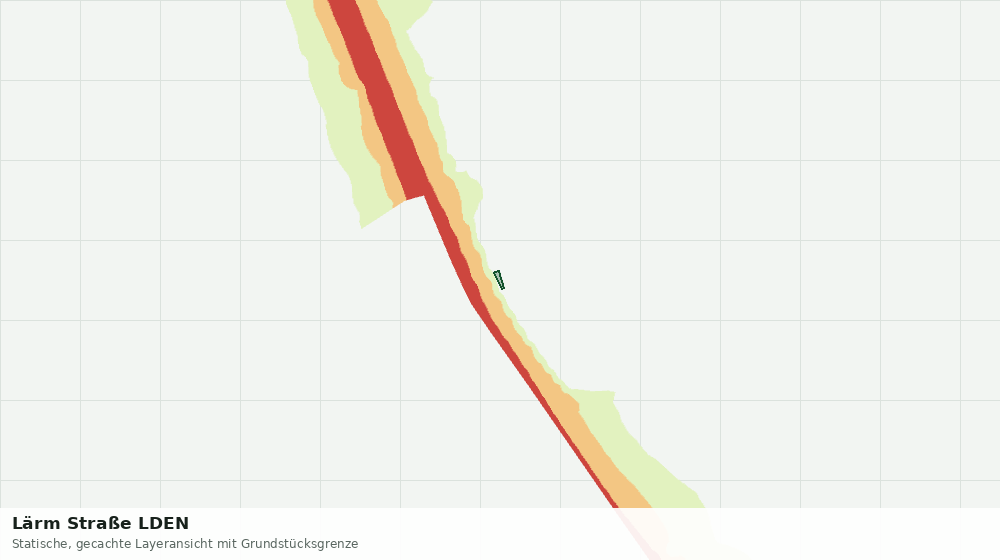 Statische Kartenansicht: Lärm Straße LDEN