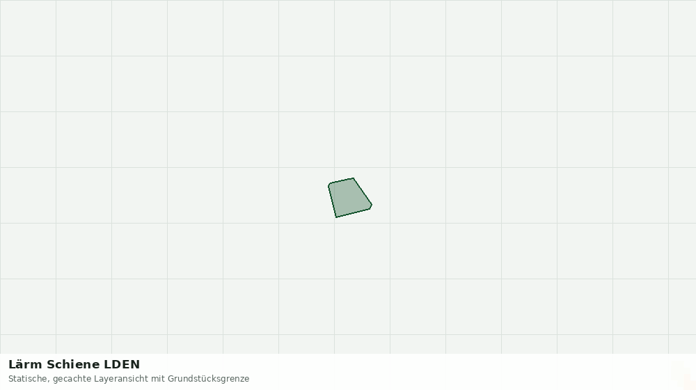Statische Kartenansicht: Lärm Schiene LDEN