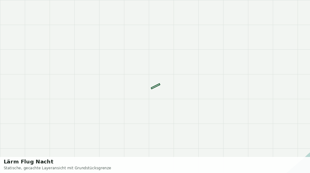 Statische Kartenansicht: Lärm Flug Nacht