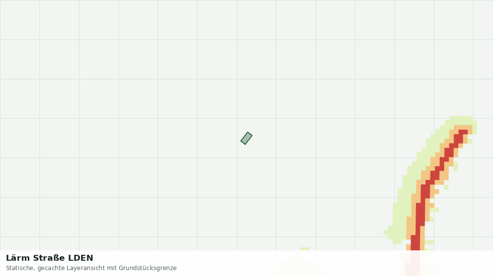 Statische Kartenansicht: Lärm Straße LDEN