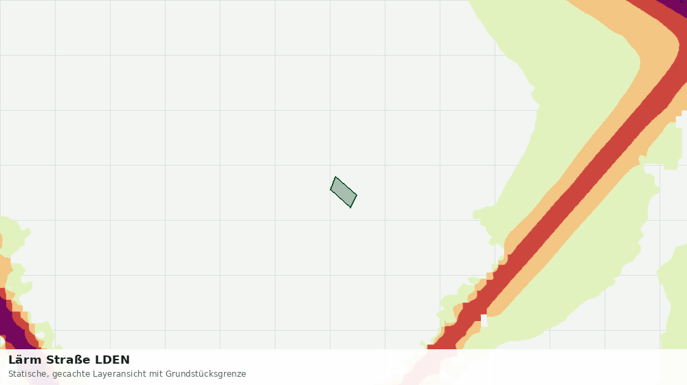 Statische Kartenansicht: Lärm Straße LDEN
