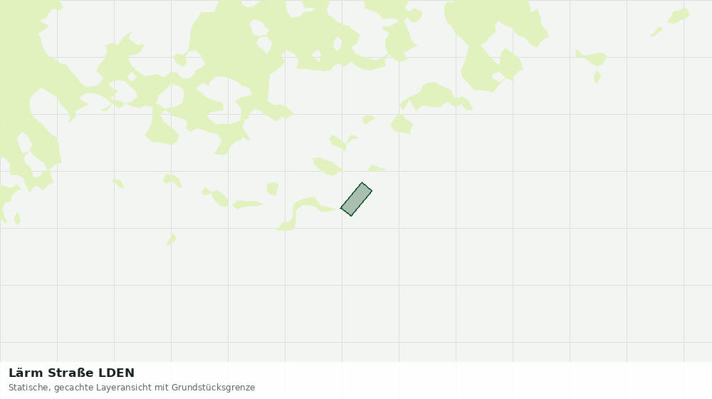 Statische Kartenansicht: Lärm Straße LDEN
