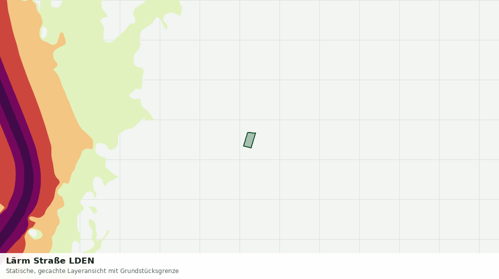 Statische Kartenansicht: Lärm Straße LDEN