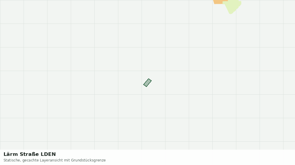 Statische Kartenansicht: Lärm Straße LDEN