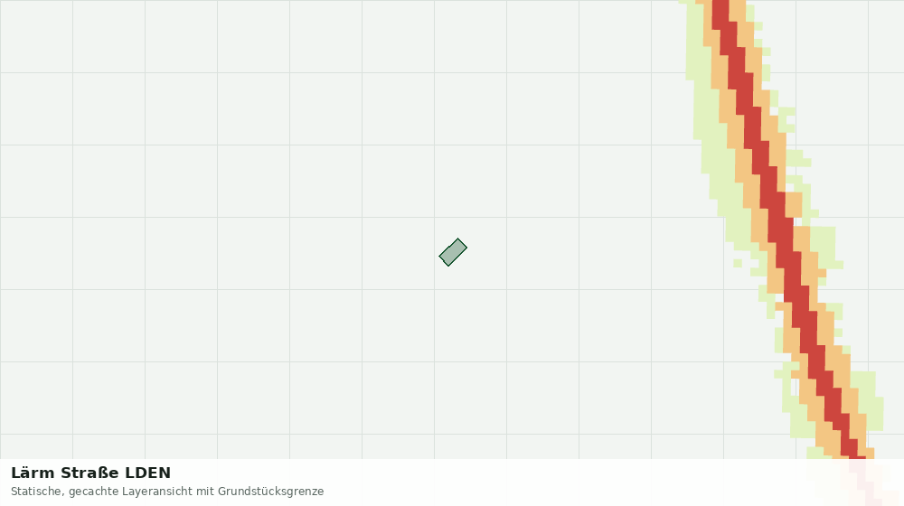 Statische Kartenansicht: Lärm Straße LDEN