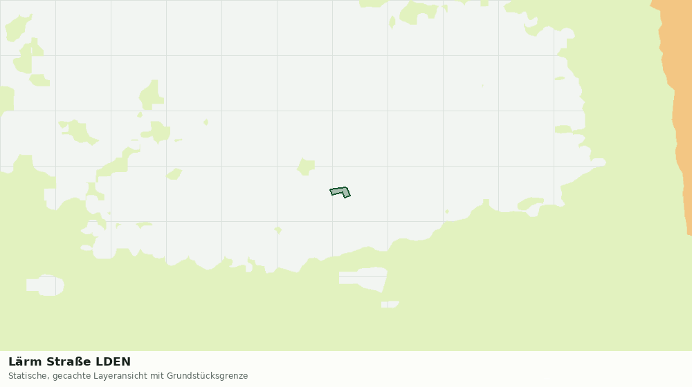 Statische Kartenansicht: Lärm Straße LDEN