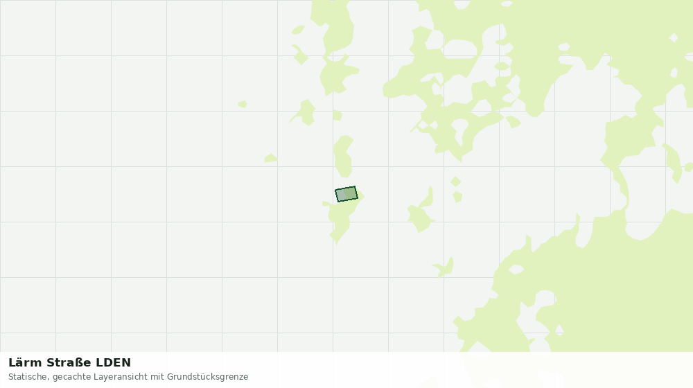 Statische Kartenansicht: Lärm Straße LDEN