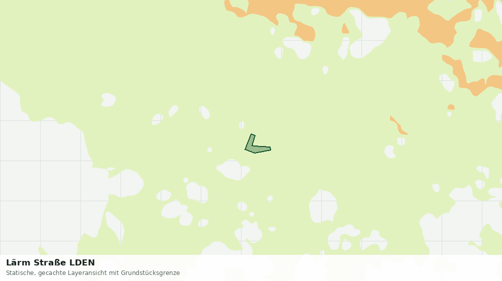 Statische Kartenansicht: Lärm Straße LDEN