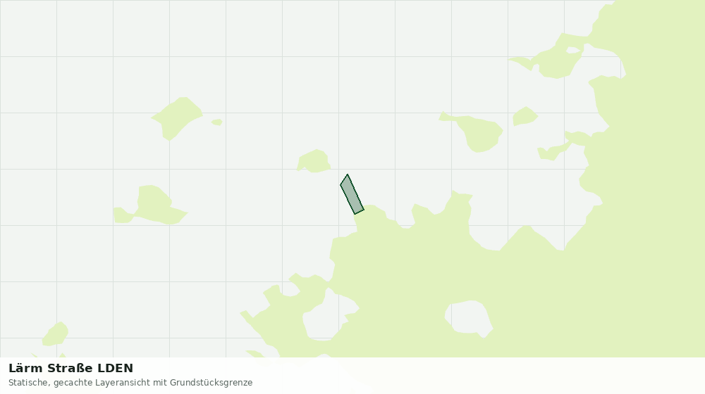 Statische Kartenansicht: Lärm Straße LDEN