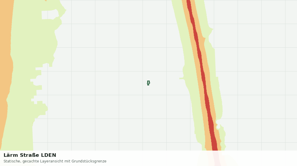 Statische Kartenansicht: Lärm Straße LDEN