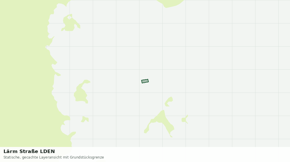 Statische Kartenansicht: Lärm Straße LDEN