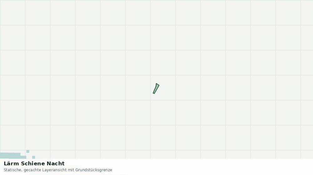 Statische Kartenansicht: Lärm Schiene Nacht