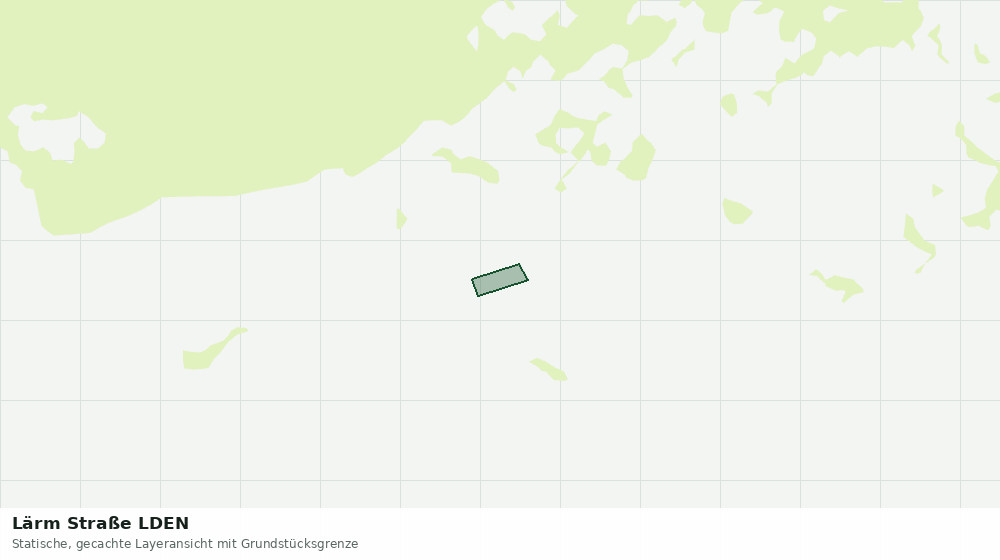 Statische Kartenansicht: Lärm Straße LDEN