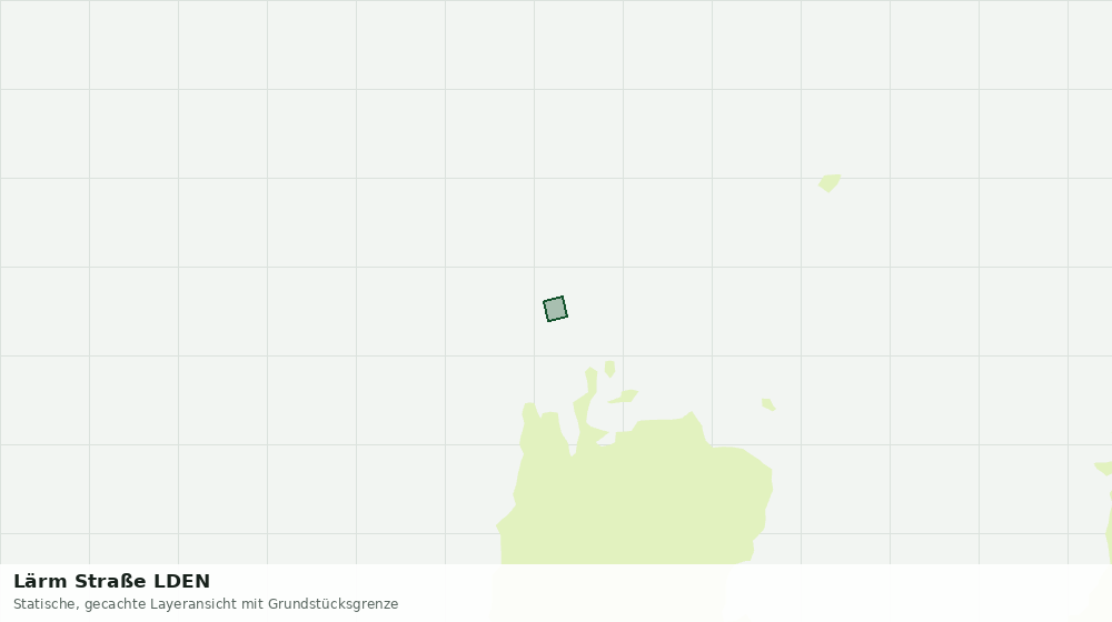 Statische Kartenansicht: Lärm Straße LDEN