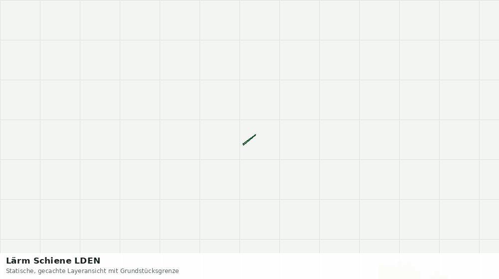 Statische Kartenansicht: Lärm Schiene LDEN