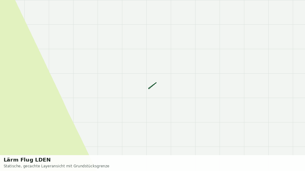 Statische Kartenansicht: Lärm Flug LDEN
