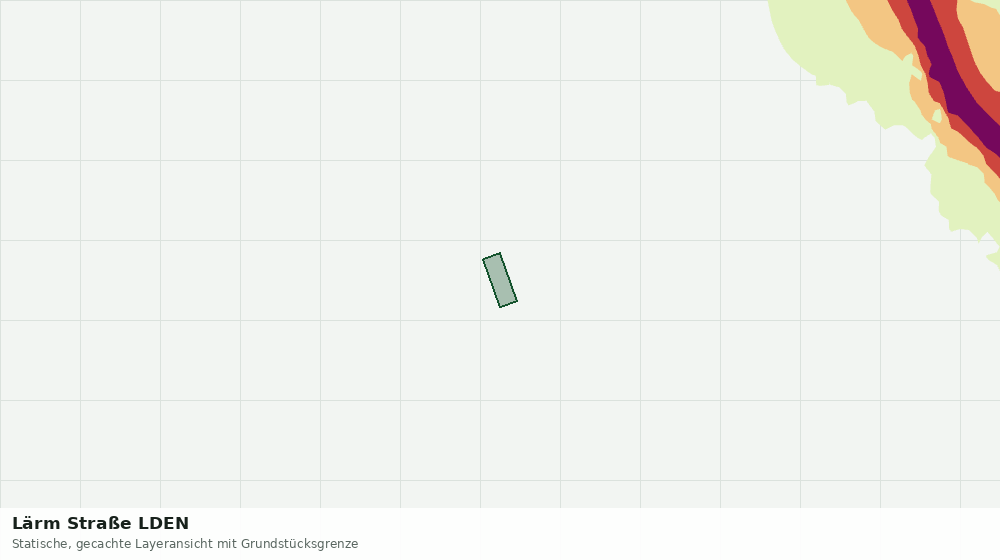 Statische Kartenansicht: Lärm Straße LDEN