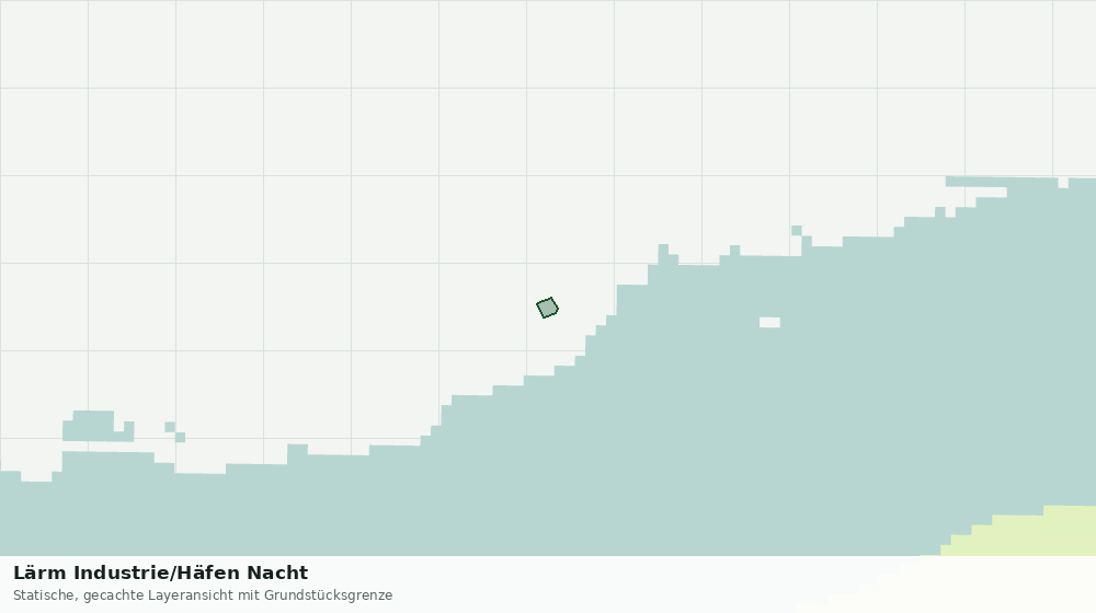 Statische Kartenansicht: Lärm Industrie/Häfen Nacht