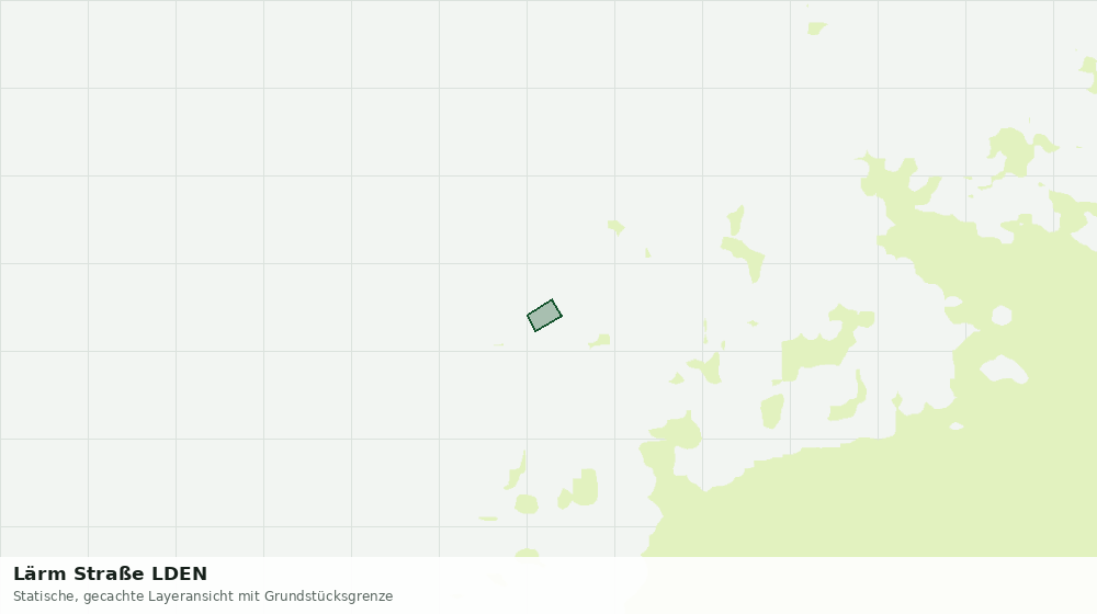 Statische Kartenansicht: Lärm Straße LDEN