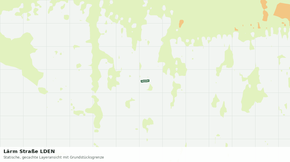 Statische Kartenansicht: Lärm Straße LDEN