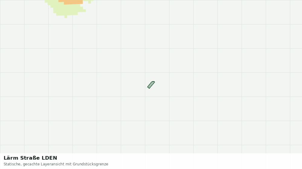 Statische Kartenansicht: Lärm Straße LDEN