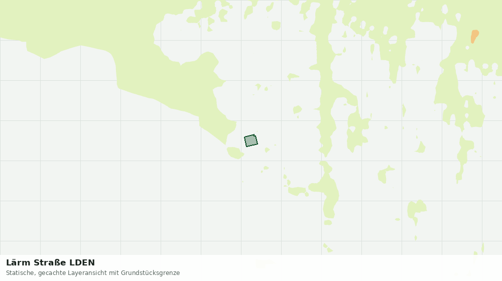 Statische Kartenansicht: Lärm Straße LDEN