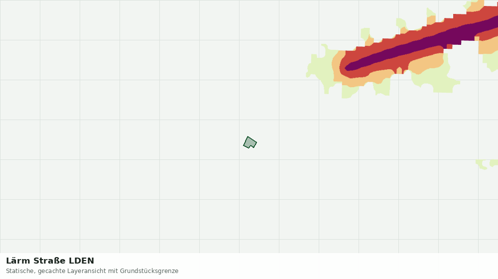 Statische Kartenansicht: Lärm Straße LDEN