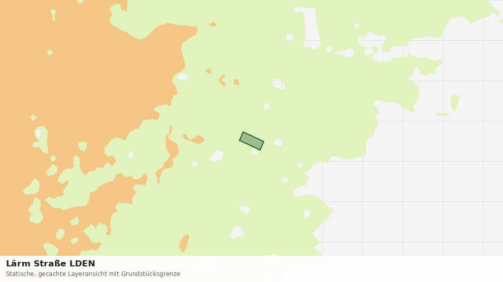 Statische Kartenansicht: Lärm Straße LDEN