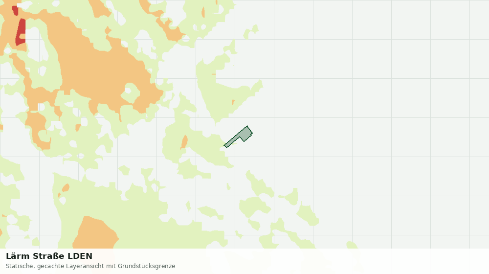 Statische Kartenansicht: Lärm Straße LDEN