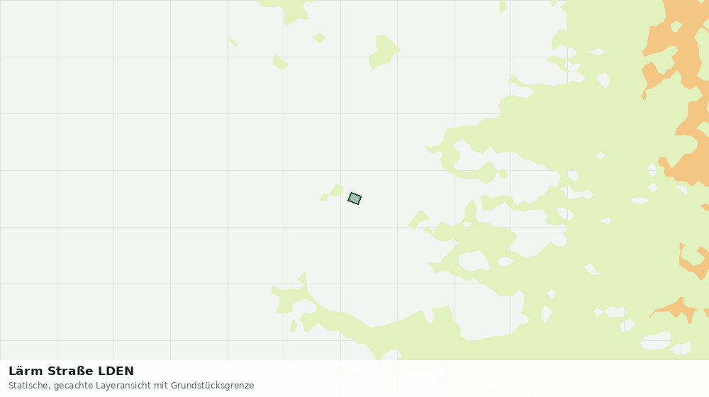 Statische Kartenansicht: Lärm Straße LDEN
