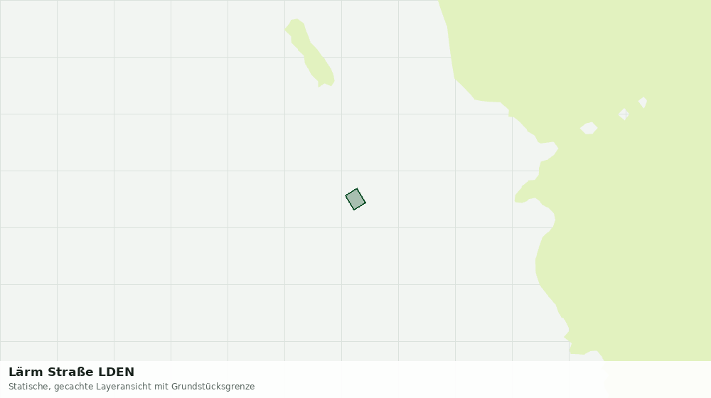 Statische Kartenansicht: Lärm Straße LDEN