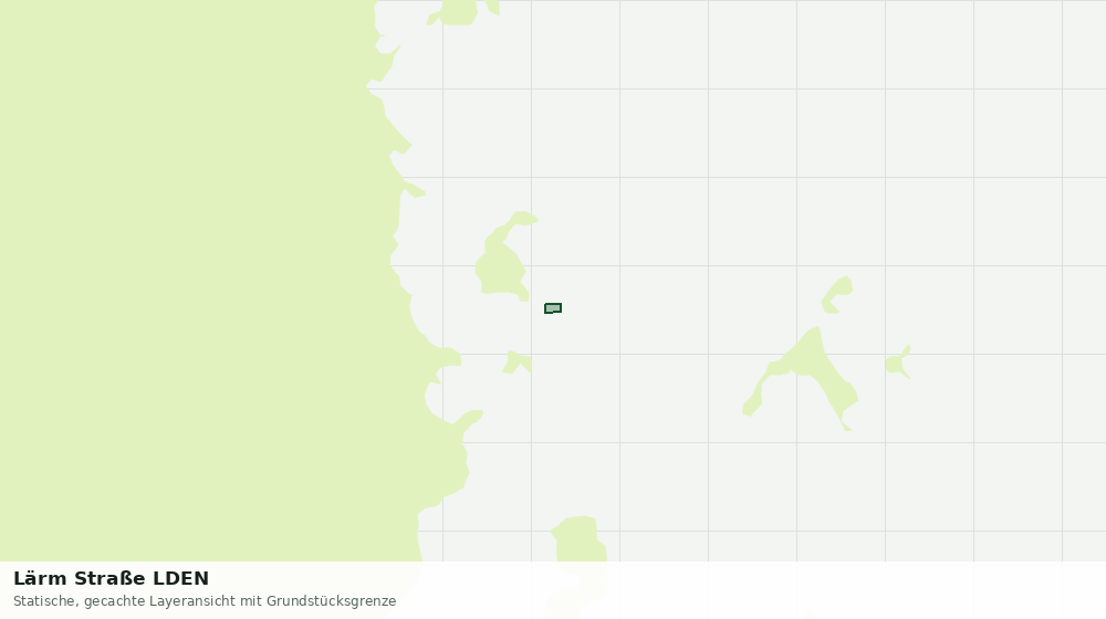 Statische Kartenansicht: Lärm Straße LDEN