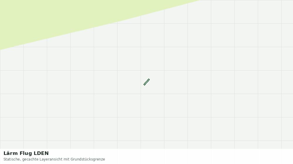 Statische Kartenansicht: Lärm Flug LDEN