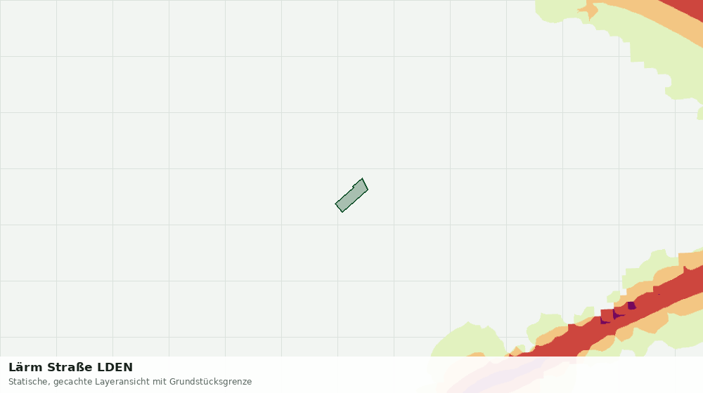 Statische Kartenansicht: Lärm Straße LDEN