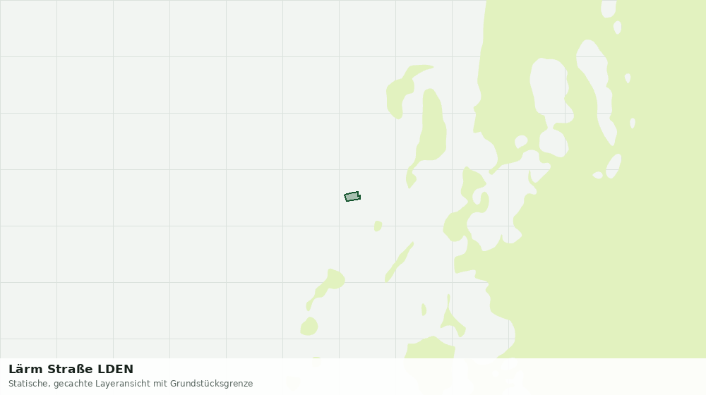 Statische Kartenansicht: Lärm Straße LDEN