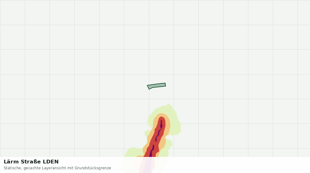 Statische Kartenansicht: Lärm Straße LDEN