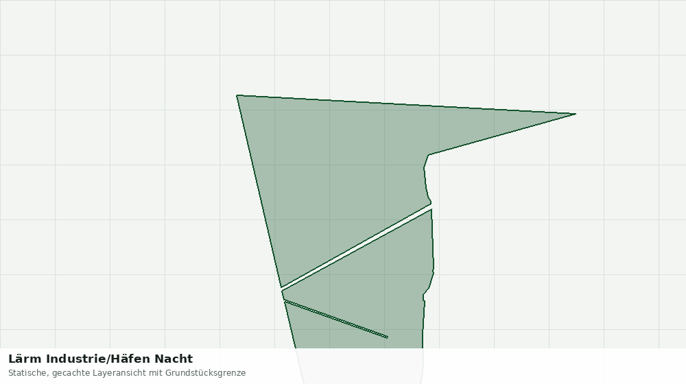 Statische Kartenansicht: Lärm Industrie/Häfen Nacht